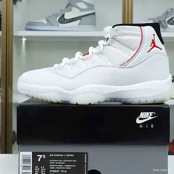 JORDAN TINT Kimikick 11 XI PLATINUM RETRO AIR 0526